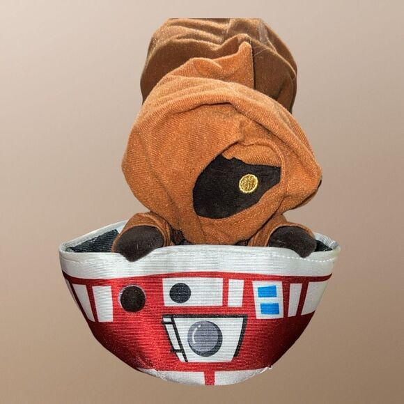 NWT Disney Jawa Droid Helmet Plush Star Wars Tatooine Planet Series Stuffed Toy - Picture 1 of 5
